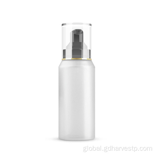 Empty Lotion Bottles With Pump Plastic Travel Frosted PET 100ml Lotion Bottle Manufactory